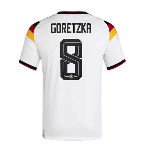 Deutschland Leon Goretzka #8 Heimtrikot WM 2026 Fußballtrikots 2 Deutschland Leon Goretzka #8 Heimtrikot WM 2026 Fußballtrikots 2