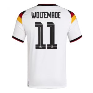 Deutschland Nick Woltemade #11 Heimtrikot WM 2026 Fußballtrikots