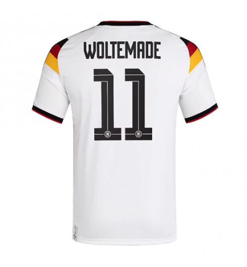 Deutschland Nick Woltemade #11 Heimtrikot WM 2026 Fußballtrikots 2 Deutschland Nick Woltemade #11 Heimtrikot WM 2026 Fußballtrikots 2
