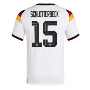 Deutschland Nico Schlotterbeck #15 Heimtrikot WM 2026 Fußballtrikots