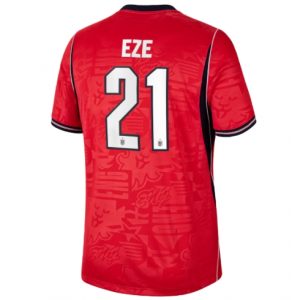 England Eberechi Eze #21 Auswärtstrikot WM 2026 Fußballtrikots