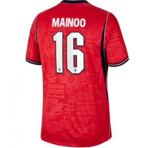England Kobbie Mainoo #16 Auswärtstrikot WM 2026 Fußballtrikots