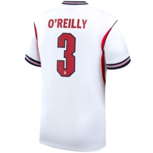 England Nico O’Reilly #3 Heimtrikot WM 2026 Fußballtrikots