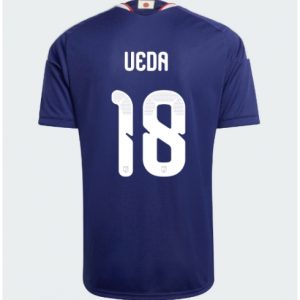Japan Ayase Ueda #18 Heimtrikot WM 2026 Fußballtrikots