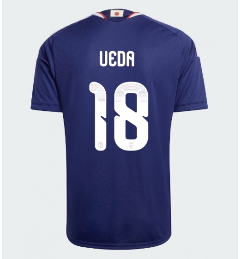 Japan Ayase Ueda #18 Heimtrikot WM 2026 Fußballtrikots 2 Japan Ayase Ueda #18 Heimtrikot WM 2026 Fußballtrikots 2