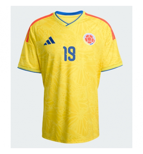 Kolumbien Jhon Lucumi #3 Heimtrikot WM 2026 Fußballtrikots 3 Kolumbien Jhon Lucumi #3 Heimtrikot WM 2026 Fußballtrikots 3