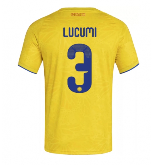 Kolumbien Jhon Lucumi #3 Heimtrikot WM 2026 Fußballtrikots 2 Kolumbien Jhon Lucumi #3 Heimtrikot WM 2026 Fußballtrikots 2