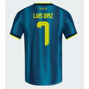 Kolumbien Luis Diaz #7 Auswärtstrikot WM 2026 Fußballtrikots