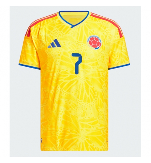 Kolumbien Luis Diaz #7 Heimtrikot WM 2026 Fußballtrikots 3 Kolumbien Luis Diaz #7 Heimtrikot WM 2026 Fußballtrikots 3