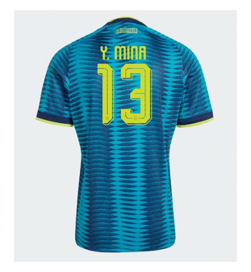 Kolumbien Yerry Mina #13 Auswärtstrikot WM 2026 Fußballtrikots 2 Kolumbien Yerry Mina #13 Auswärtstrikot WM 2026 Fußballtrikots 2