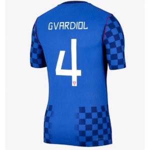 Kroatien Josko Gvardiol #4 Auswärtstrikot WM 2026 Fußballtrikots