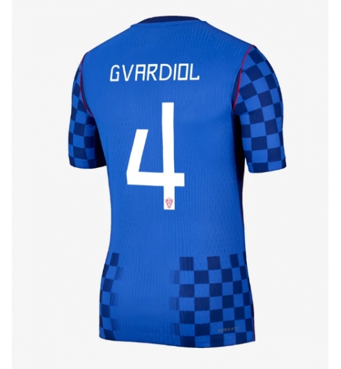 Kroatien Josko Gvardiol #4 Auswärtstrikot WM 2026 Fußballtrikots 2 Kroatien Josko Gvardiol #4 Auswärtstrikot WM 2026 Fußballtrikots 2