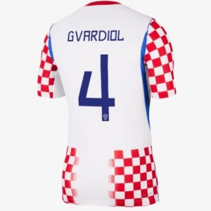 Kroatien Josko Gvardiol #4 Heimtrikot WM 2026 Fußballtrikots