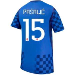 Kroatien Mario Pasalic #15 Auswärtstrikot WM 2026 Fußballtrikots