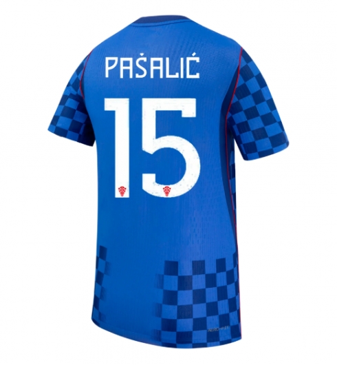 Kroatien Mario Pasalic #15 Auswärtstrikot WM 2026 Fußballtrikots 2 Kroatien Mario Pasalic #15 Auswärtstrikot WM 2026 Fußballtrikots 2