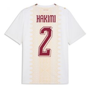 Marokko Achraf Hakimi #2 Auswärtstrikot WM 2026 Fußballtrikots