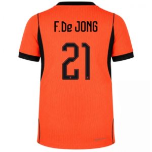 Niederlande Frenkie de Jong #21 Heimtrikot WM 2026 Fußballtrikots