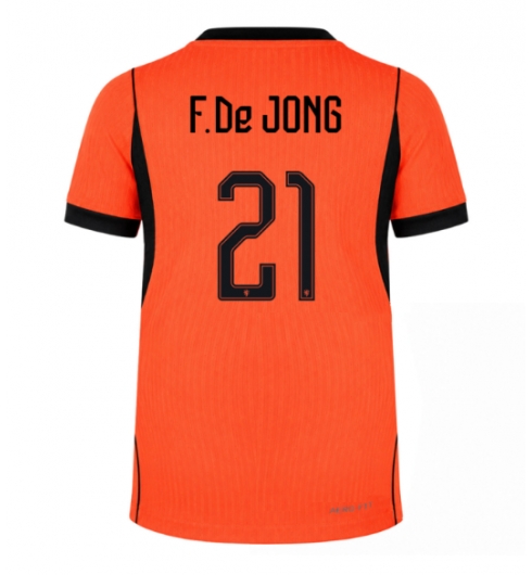 Niederlande Frenkie de Jong #21 Heimtrikot WM 2026 Fußballtrikots 2 Niederlande Frenkie de Jong #21 Heimtrikot WM 2026 Fußballtrikots 2
