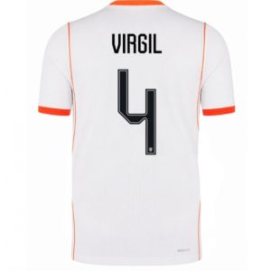 Niederlande Virgil van Dijk #4 Auswärtstrikot WM 2026 Fußballtrikots