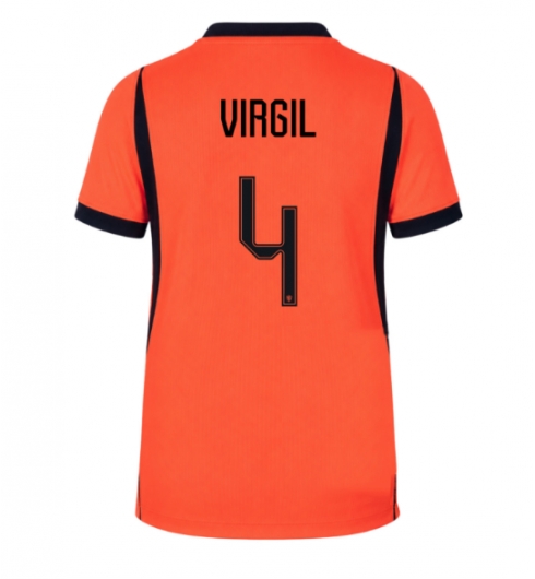 Niederlande Virgil van Dijk #4 Heimtrikot WM 2026 Fußballtrikots 2 Niederlande Virgil van Dijk #4 Heimtrikot WM 2026 Fußballtrikots 2