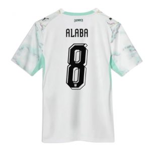 Österreich David Alaba #8 Auswärtstrikot WM 2026 Fußballtrikots