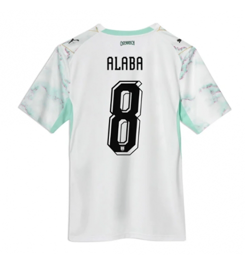 Österreich David Alaba #8 Auswärtstrikot WM 2026 Fußballtrikots 2 Österreich David Alaba #8 Auswärtstrikot WM 2026 Fußballtrikots 2
