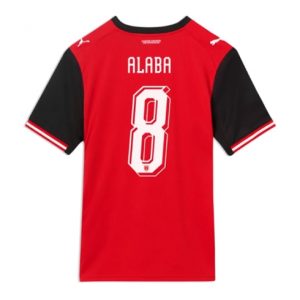 Österreich David Alaba #8 Heimtrikot WM 2026 Fußballtrikots