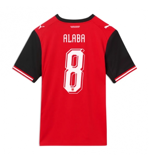 Österreich David Alaba #8 Heimtrikot WM 2026 Fußballtrikots 2 Österreich David Alaba #8 Heimtrikot WM 2026 Fußballtrikots 2