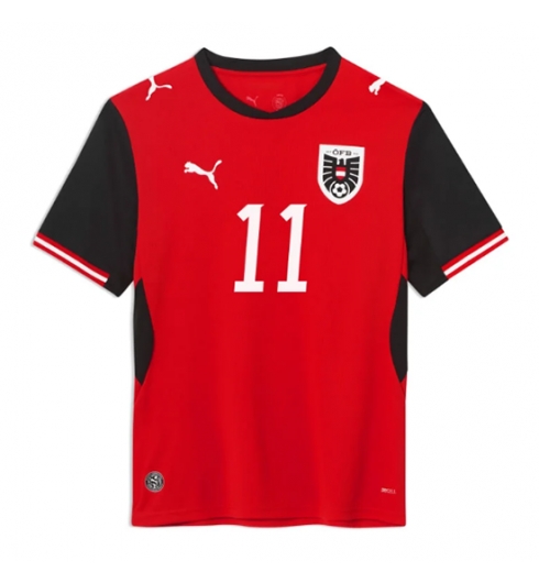 Österreich Konrad Laimer #20 Heimtrikot WM 2026 Fußballtrikots 3 Österreich Konrad Laimer #20 Heimtrikot WM 2026 Fußballtrikots 3