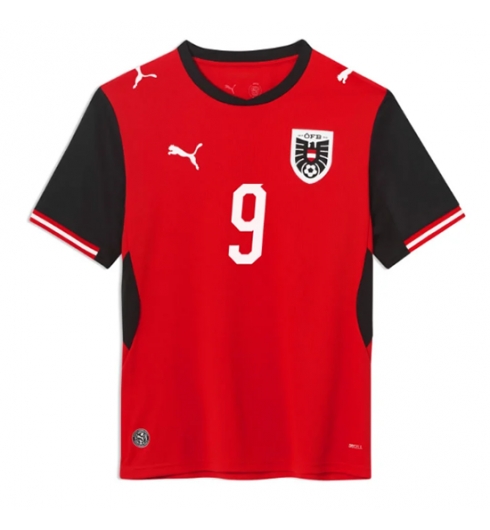 Österreich Marcel Sabitzer #9 Heimtrikot WM 2026 Fußballtrikots 3 Österreich Marcel Sabitzer #9 Heimtrikot WM 2026 Fußballtrikots 3
