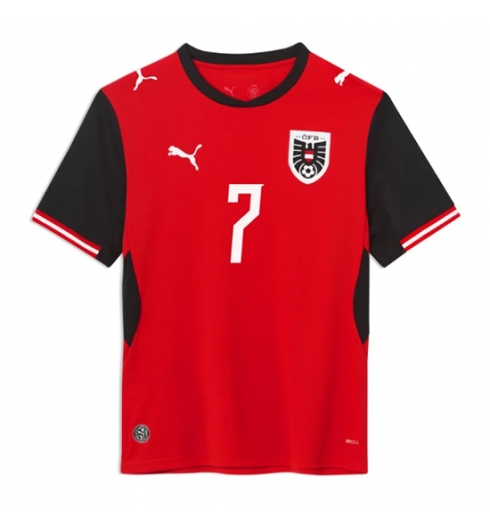Österreich Marko Arnautovic #7 Heimtrikot WM 2026 Fußballtrikots 3 Österreich Marko Arnautovic #7 Heimtrikot WM 2026 Fußballtrikots 3