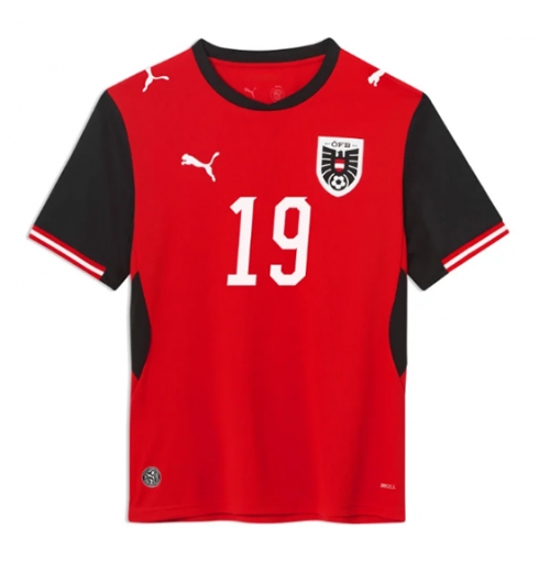 Österreich Nicolas Seiwald #6 Heimtrikot WM 2026 Fußballtrikots 3 Österreich Nicolas Seiwald #6 Heimtrikot WM 2026 Fußballtrikots 3