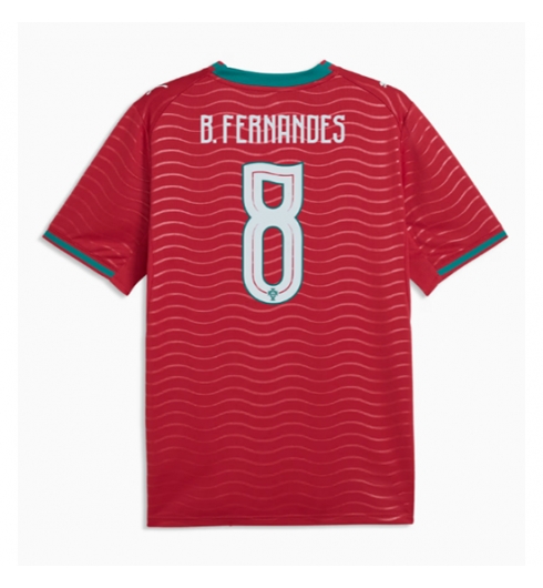 Portugal Bruno Fernandes #8 Heimtrikot WM 2026 Fußballtrikots 2 Portugal Bruno Fernandes #8 Heimtrikot WM 2026 Fußballtrikots 2