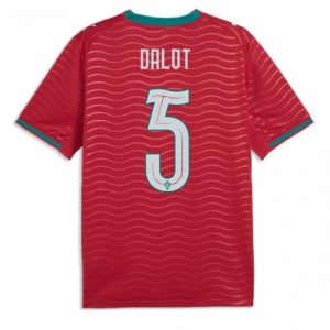 Portugal Diogo Dalot #5 Heimtrikot WM 2026 Fußballtrikots