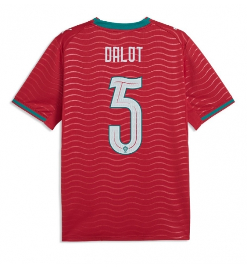Portugal Diogo Dalot #5 Heimtrikot WM 2026 Fußballtrikots 2 Portugal Diogo Dalot #5 Heimtrikot WM 2026 Fußballtrikots 2