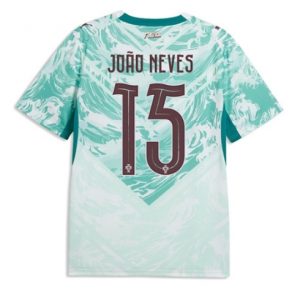 Portugal Joao Neves #15 Auswärtstrikot WM 2026 Fußballtrikots