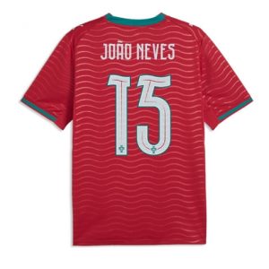 Portugal Joao Neves #15 Heimtrikot WM 2026 Fußballtrikots