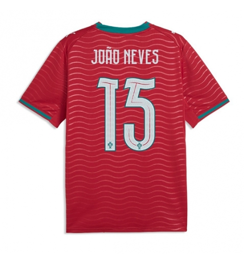 Portugal Joao Neves #15 Heimtrikot WM 2026 Fußballtrikots 2 Portugal Joao Neves #15 Heimtrikot WM 2026 Fußballtrikots 2