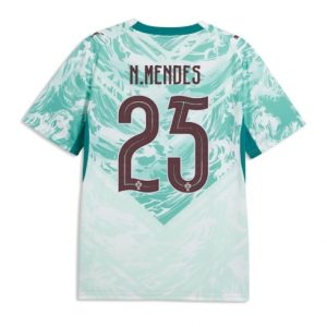 Portugal Nuno Mendes #25 Auswärtstrikot WM 2026 Fußballtrikots