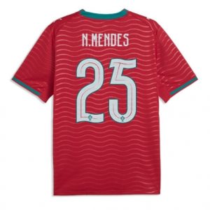 Portugal Nuno Mendes #25 Heimtrikot WM 2026 Fußballtrikots