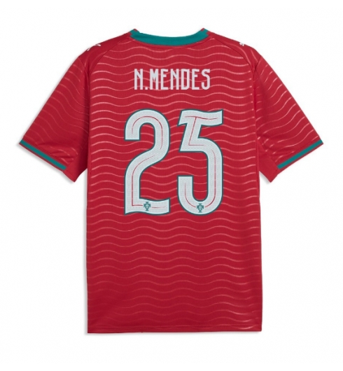 Portugal Nuno Mendes #25 Heimtrikot WM 2026 Fußballtrikots 2 Portugal Nuno Mendes #25 Heimtrikot WM 2026 Fußballtrikots 2