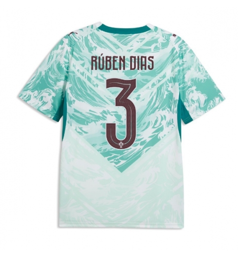 Portugal Ruben Dias #3 Auswärtstrikot WM 2026 Fußballtrikots 2 Portugal Ruben Dias #3 Auswärtstrikot WM 2026 Fußballtrikots 2