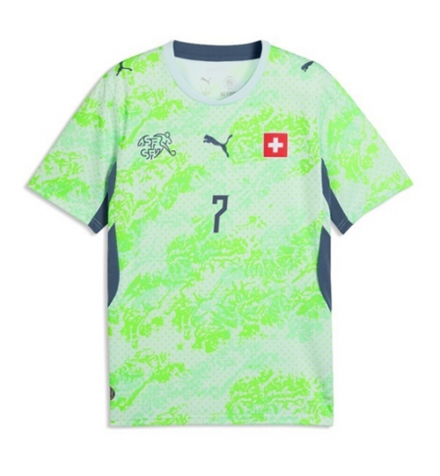 Schweiz Breel Embolo #7 Auswärtstrikot WM 2026 Fußballtrikots 3 Schweiz Breel Embolo #7 Auswärtstrikot WM 2026 Fußballtrikots 3