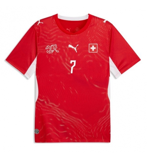 Schweiz Breel Embolo #7 Heimtrikot WM 2026 Fußballtrikots 3 Schweiz Breel Embolo #7 Heimtrikot WM 2026 Fußballtrikots 3