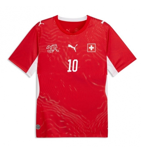 Schweiz Granit Xhaka #10 Heimtrikot WM 2026 Fußballtrikots 3 Schweiz Granit Xhaka #10 Heimtrikot WM 2026 Fußballtrikots 3