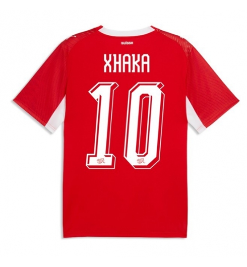 Schweiz Granit Xhaka #10 Heimtrikot WM 2026 Fußballtrikots 2 Schweiz Granit Xhaka #10 Heimtrikot WM 2026 Fußballtrikots 2