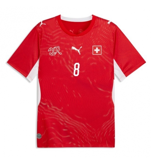Schweiz Remo Freuler #8 Heimtrikot WM 2026 Fußballtrikots 3 Schweiz Remo Freuler #8 Heimtrikot WM 2026 Fußballtrikots 3