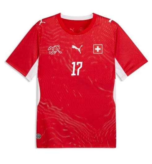 Schweiz Ruben Vargas #17 Heimtrikot WM 2026 Fußballtrikots 3 Schweiz Ruben Vargas #17 Heimtrikot WM 2026 Fußballtrikots 3