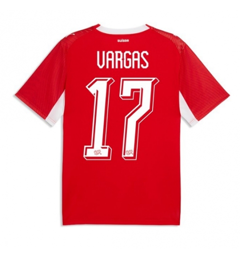 Schweiz Ruben Vargas #17 Heimtrikot WM 2026 Fußballtrikots 2 Schweiz Ruben Vargas #17 Heimtrikot WM 2026 Fußballtrikots 2