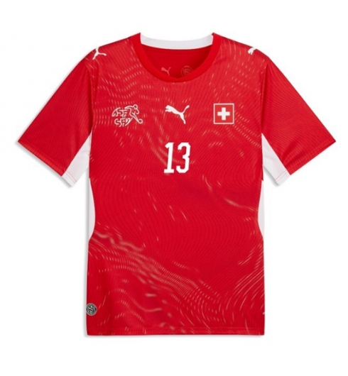Schweiz Zeki Amdouni #23 Heimtrikot WM 2026 Fußballtrikots 3 Schweiz Zeki Amdouni #23 Heimtrikot WM 2026 Fußballtrikots 3